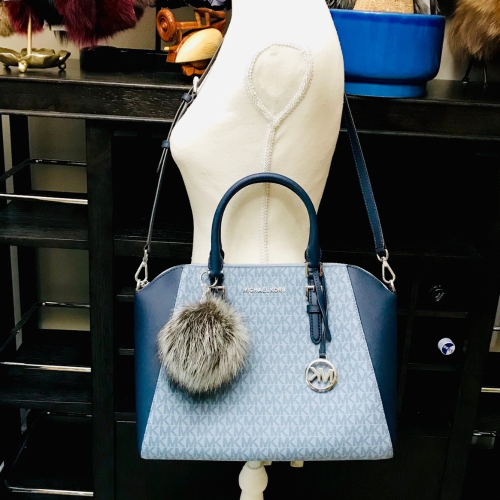 3PCS Michael Kors Ciara LG Satchel Wallet Charms - Picture 7 of 8